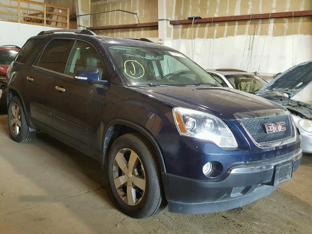1GKKVRED3CJ217605 - 2012 GMC ACADIA SLT 蓝色 照片 1