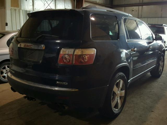 1GKKVRED3CJ217605 - 2012 GMC ACADIA SLT 蓝色 照片 4