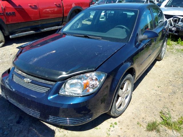 1G1AD5F56A7234637 - 2010 CHEVROLET COBALT 1LT BLUE photo 2