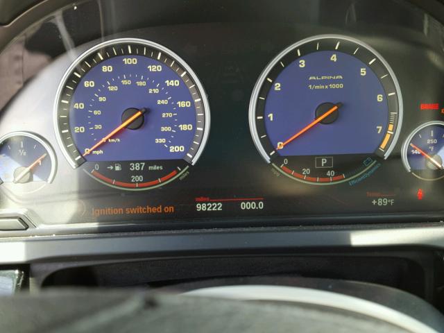 WBAKA8C50CC447004 - 2012 BMW 750I WHITE photo 8