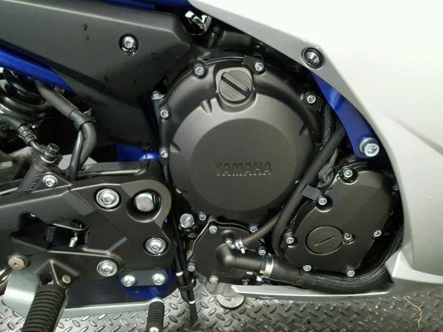 JYARJ18E4HA015001 - 2017 YAMAHA FZ6 R SILVER photo 5