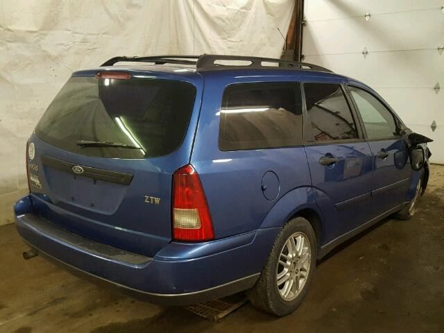 1FAFP36363W242193 - 2003 FORD FOCUS SE/S BLUE photo 4