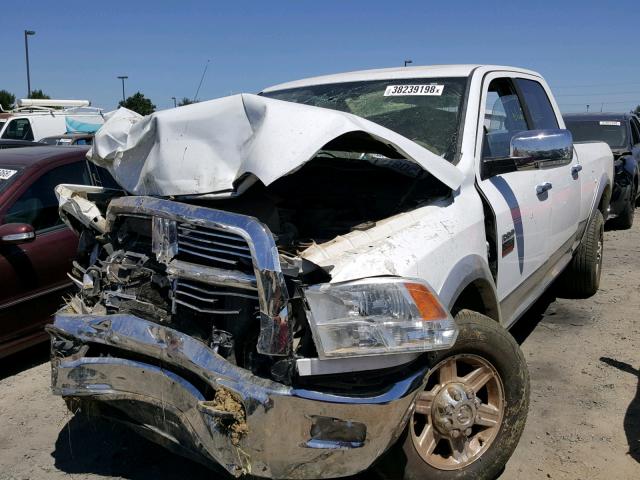 3C6UD5FL3CG103845 - 2012 DODGE RAM 2500 L WHITE photo 2