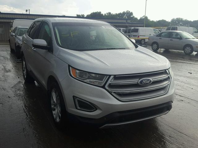 2FMPK3K97HBB77673 - 2017 FORD EDGE TITAN SILVER photo 1