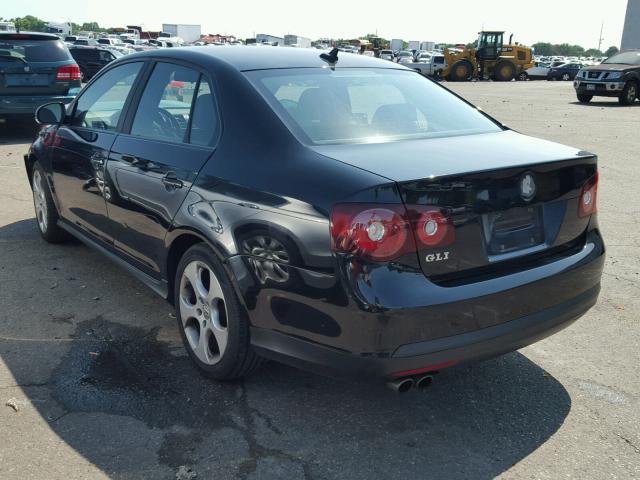 3VWDJ71K48M075474 - 2008 VOLKSWAGEN GLI შავი ფოტო 3