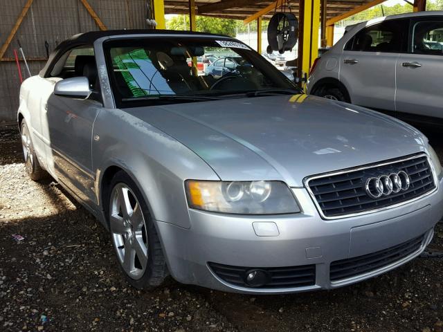 WAUBC48H06K007641 - 2006 AUDI A4 S-LINE SILVER photo 1