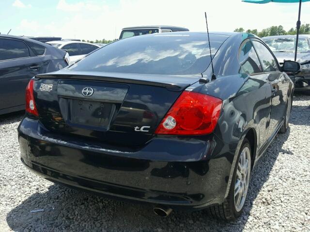 JTKDE177350015457 - 2005 TOYOTA SCION TC 黑色 照片 4