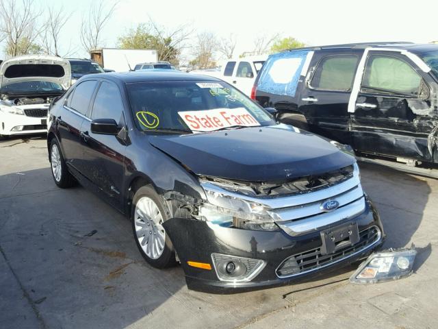 3FADP0L39AR142700 - 2010 FORD FUSION HYB BLACK photo 1