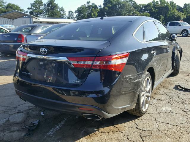 4T1BK1EB8DU008506 - 2013 TOYOTA AVALON BAS BLACK photo 4