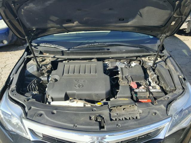 4T1BK1EB8DU008506 - 2013 TOYOTA AVALON BAS BLACK photo 7