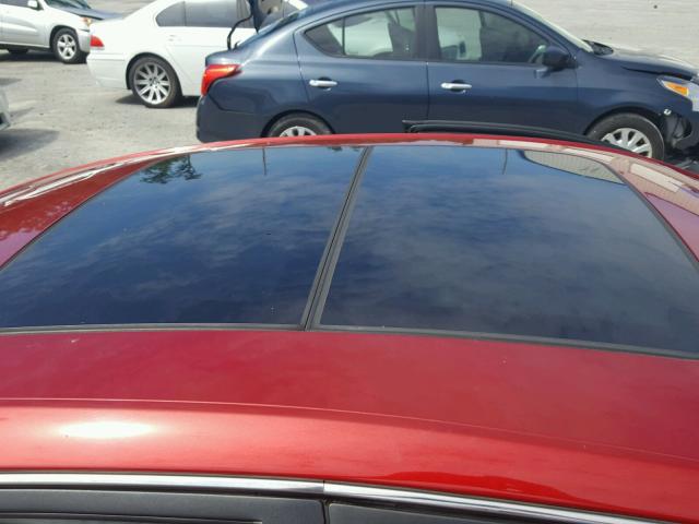 1G6DK5EY4B0102494 - 2011 CADILLAC CTS PERFOR 勃艮第红 照片 10