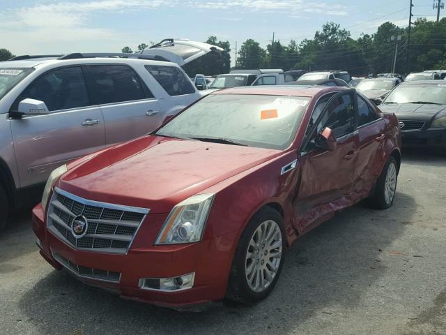 1G6DK5EY4B0102494 - 2011 CADILLAC CTS PERFOR 勃艮第红 照片 2