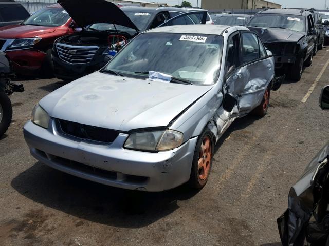 JM1BJ2210Y0212237 - 2000 MAZDA PROTEGE ES 银色 照片 2