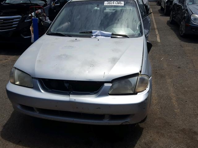 JM1BJ2210Y0212237 - 2000 MAZDA PROTEGE ES 银色 照片 7
