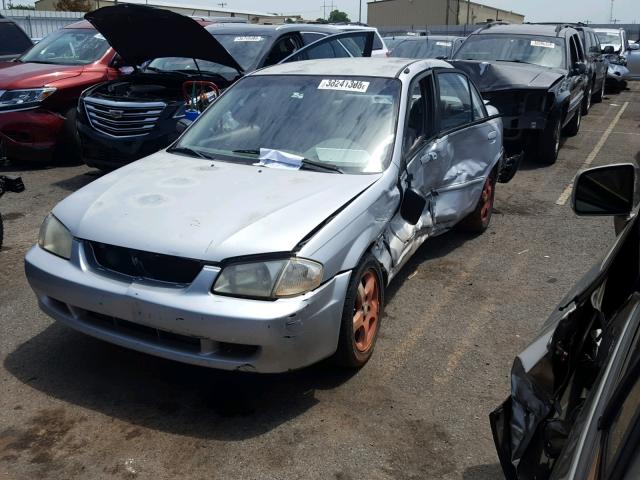 JM1BJ2210Y0212237 - 2000 MAZDA PROTEGE ES 银色 照片 9