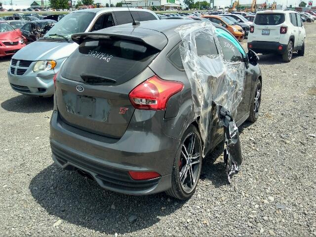 1FADP3L9XFL211650 - 2015 FORD FOCUS ST GRAY photo 4