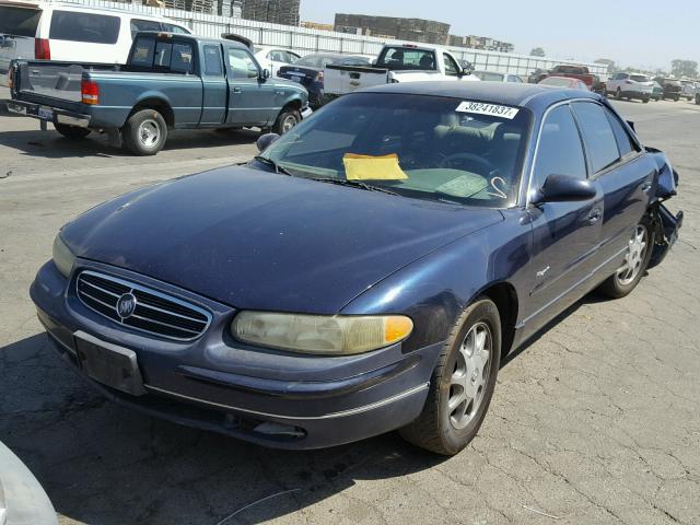 2G4WB52KXX1477397 - 1999 BUICK REGAL LS BLUE photo 2