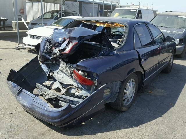 2G4WB52KXX1477397 - 1999 BUICK REGAL LS BLUE photo 4