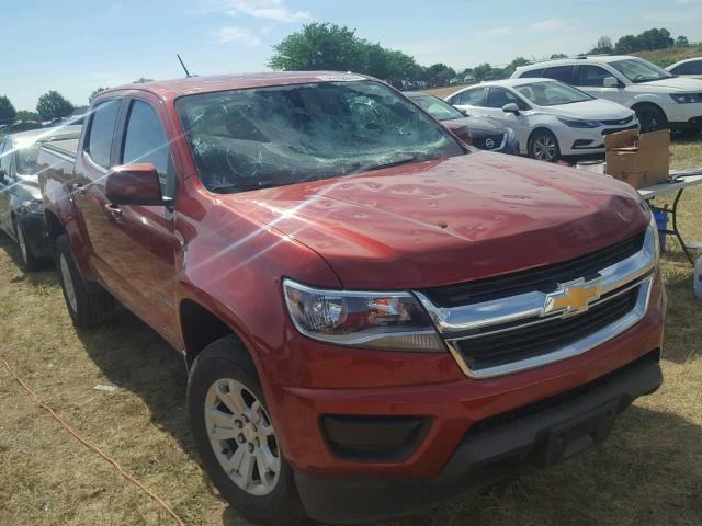 1GCGSCEA6G1120885 - 2016 CHEVROLET COLORADO L RED photo 1