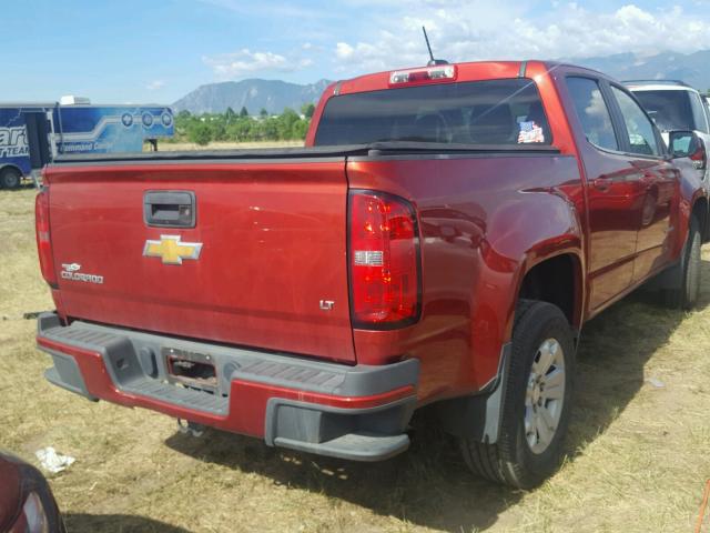 1GCGSCEA6G1120885 - 2016 CHEVROLET COLORADO L RED photo 4