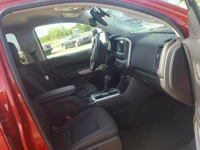 1GCGSCEA6G1120885 - 2016 CHEVROLET COLORADO L RED photo 5