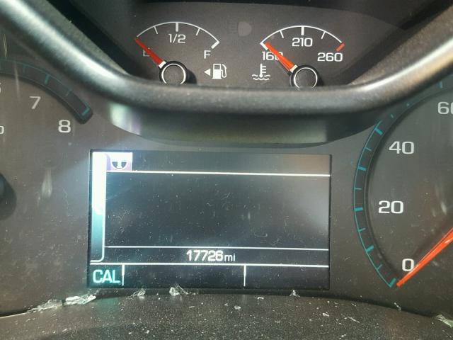 1GCGSCEA6G1120885 - 2016 CHEVROLET COLORADO L RED photo 8