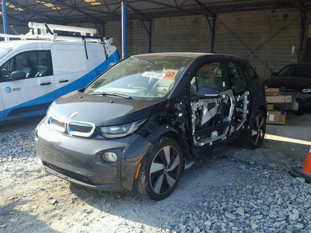 WBY1Z2C56EV284434 - 2014 BMW I3 BEV BLACK photo 2