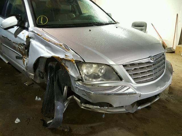 2A8GF78456R645294 - 2006 CHRYSLER PACIFICA L 银色 照片 9