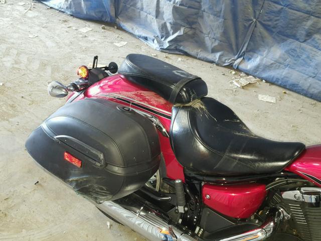 JYAVP31E6EA001292 - 2014 YAMAHA XVS1300 A RED photo 6