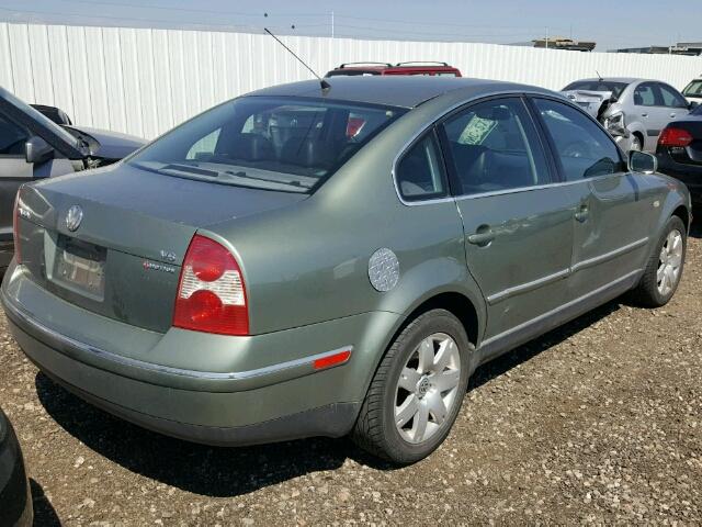 WVWTH63B02P078858 - 2002 VOLKSWAGEN PASSAT GLX 绿色 照片 4