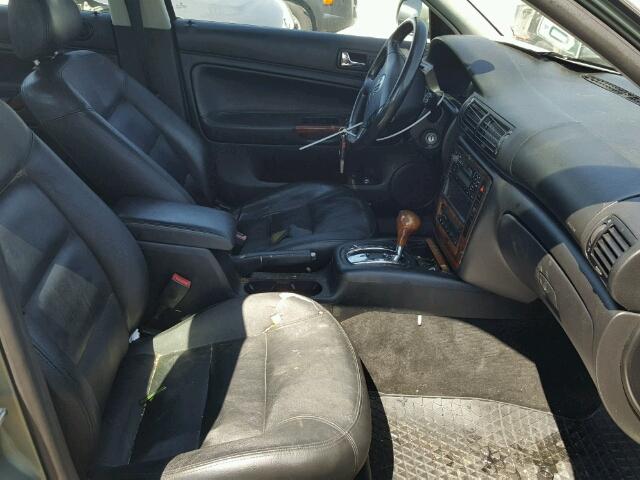 WVWTH63B02P078858 - 2002 VOLKSWAGEN PASSAT GLX 绿色 照片 5