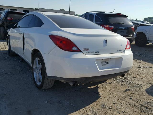 1G2ZM187974278406 - 2007 PONTIAC G6 GTP WHITE photo 3