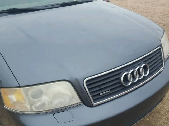 WAULD64B64N044848 - 2004 AUDI A6 2.7T QU GRAY photo 9