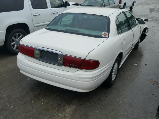 1G4HP52K434201015 - 2003 BUICK LESABRE CU WHITE photo 4