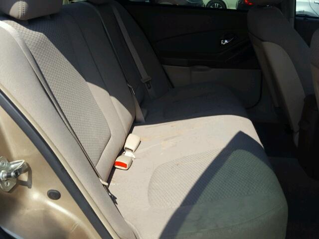 1G1ZS58F57F118892 - 2007 CHEVROLET MALIBU LS 金色 照片 6