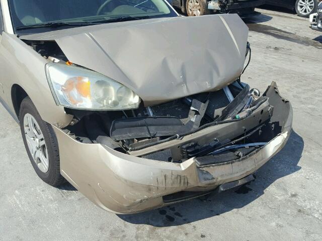 1G1ZS58F57F118892 - 2007 CHEVROLET MALIBU LS 金色 照片 9