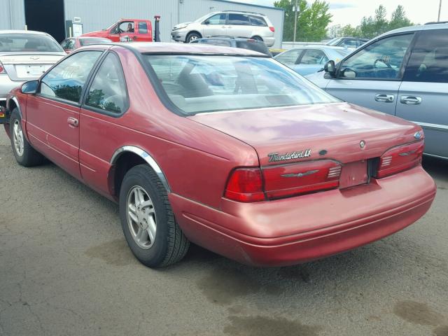 1FALP62W8VH102187 - 1997 FORD THUNDERBIR RED photo 3