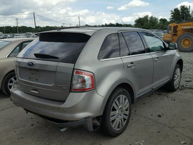 2FMDK49C48BA18782 - 2008 FORD EDGE LIMIT SILVER photo 4