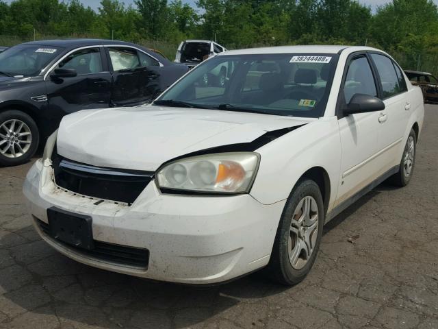 1G1ZS58N27F235918 - 2007 CHEVROLET MALIBU LS თეთრი ფოტო 2