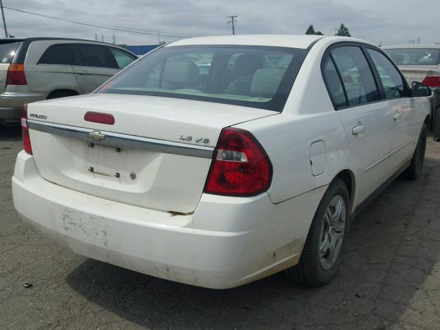1G1ZS58N27F235918 - 2007 CHEVROLET MALIBU LS თეთრი ფოტო 4