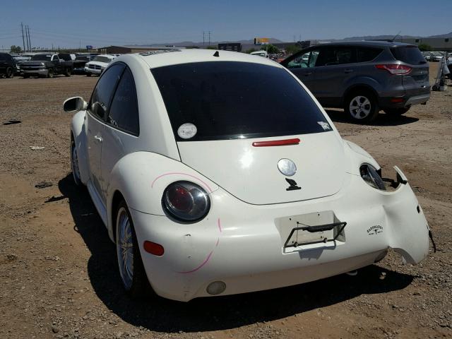 3VWCK21C23M417033 - 2003 VOLKSWAGEN NEW BEETLE 白色 照片 3