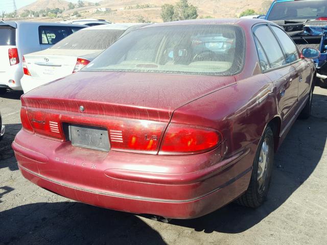 2G4WB52K831269920 - 2003 BUICK REGAL LS RED photo 4