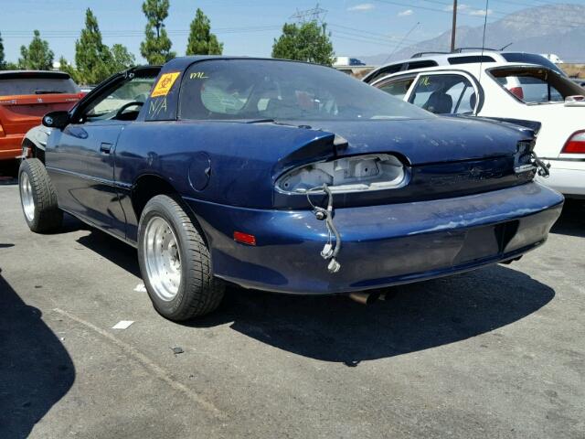 2G1FP22G4Y2146870 - 2000 CHEVROLET CAMARO BLUE photo 3