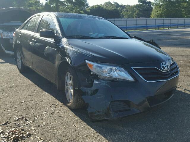 4T1BF3EK7BU155364 - 2011 TOYOTA CAMRY BASE BLACK photo 1