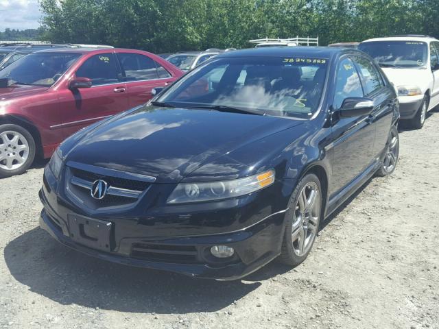 19UUA76587A001770 - 2007 ACURA TL TYPE S BLACK photo 2