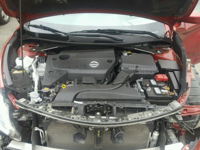 1N4AL3AP4FC437537 - 2015 NISSAN ALTIMA 2.5 RED photo 7