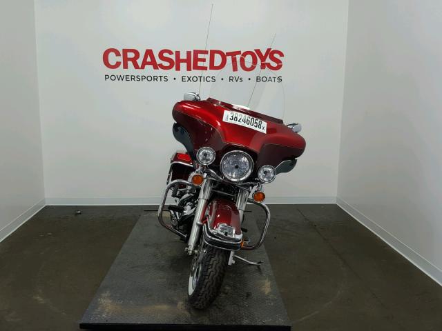 1HD1FC4198Y686395 - 2008 HARLEY-DAVIDSON FLHTCUI RED photo 2