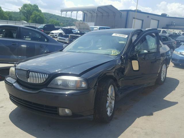 1LNHM87A15Y640274 - 2005 LINCOLN LS BLACK photo 2