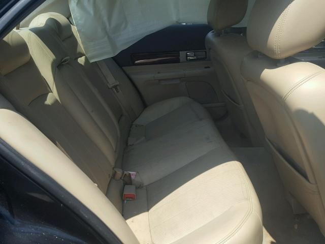 1LNHM87A15Y640274 - 2005 LINCOLN LS BLACK photo 6
