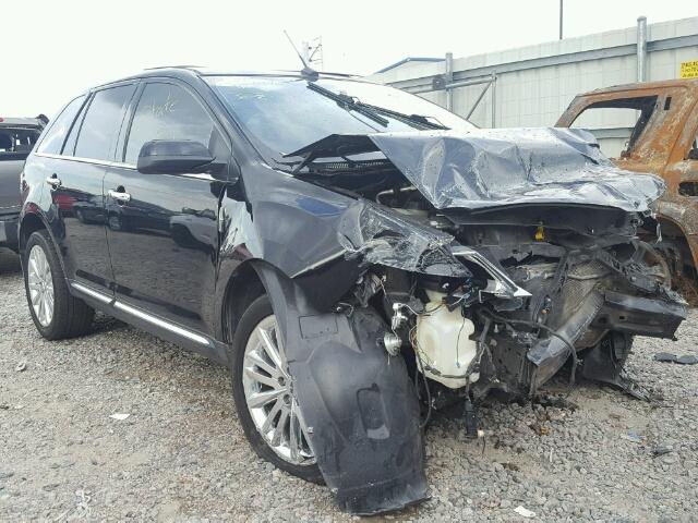 2LMDJ6JK2BBJ34723 - 2011 LINCOLN MKX BLACK photo 1